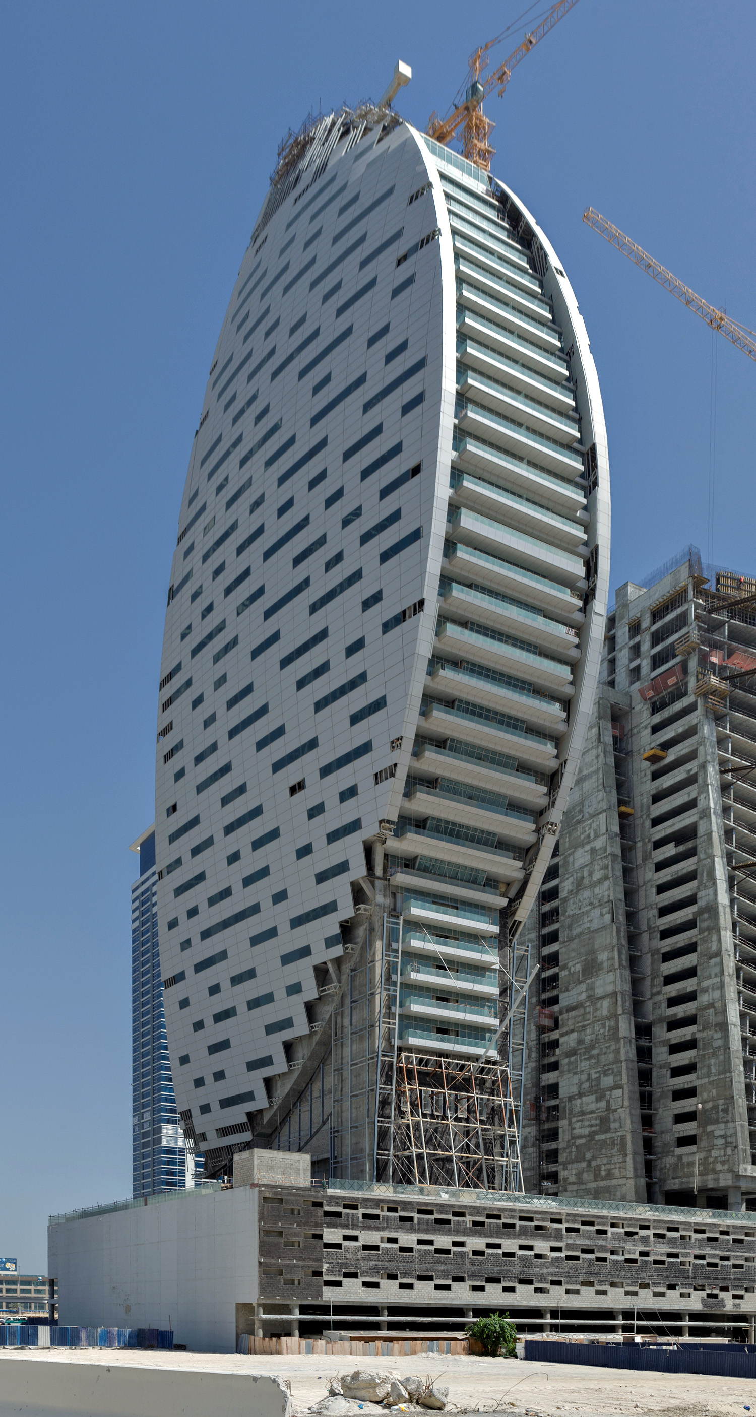 Iris Bay, Dubai - Under construction. © Mathias Beinling